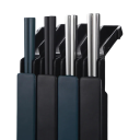 Palillos de acero inoxidable con estuche Palillos de viaje portátiles con caja de almacenamiento Palillos antideslizantes para sushi, fideos y comidas asiáticas 4