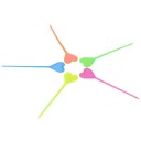 Palitos de Coração 50 unid 5