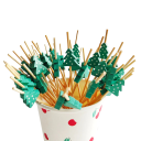 Palitos de Natal com Árvore 100 pcs 3