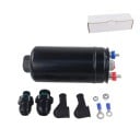 Palivové čerpadlo 12 V 125 x 60 mm 370 l/h pri 3 baroch Automobilové elektrické palivové čerpadlo M18x1,5 vstup M12x1,5 výstup max 8 bar 1