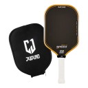 Pálka na pickleball z uhlíkových vláken s krytom 42 x 19 x 1,6 cm Tepelne tvarovaná Tloušťka 16 mm Pre silu a rotáciu 3