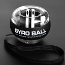 Palla da allenamento gyroscopica per polso con avvio automatico 7 x 5,7 cm Allenatore di presa e avambraccio Grip in silicone Senza batterie 3