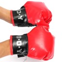 Palla da boxe su supporto + Guanti 3