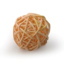 Palla di rattan per roditori 4 pz 4