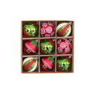 Palle di Natale in plastica 6 cm 9 pz 2