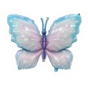 Palloncino in alluminio a forma di farfalla 72 × 98 cm Palloncino multicolore a forma di farfalla Decorazione per compleanni matrimoni feste 1