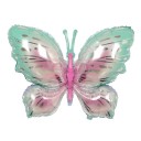 Palloncino in alluminio a forma di farfalla 72 × 98 cm Palloncino multicolore a forma di farfalla Decorazione per compleanni matrimoni feste 3