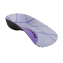 Palmilhas de gel ergonómicas para sapatos Cor roxa Almofadado confortável Alívio da pressão Absorção de impactos Suporte para o arco do pé 2