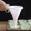Pâlnie reglabilă manuală pentru distribuirea aluatului și a glazurii, dozator cu pârghie pentru coacerea prăjiturilor, brioșelor și a creațiilor de patiserie 2