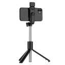 Palo selfie Bluetooth con mini trípode y control remoto, soporte retráctil para teléfono de 185-740 mm, trípode portátil para teléfonos 11