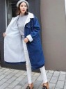 Palton de damă din denim J1825 1