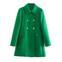 Palton de dama verde P2371 1