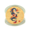 Pamätné mince s čínskym drakom 4 cm Zberateľská minca s drakom čínskeho zverokruhu Maľovaná pozlátená čínska minca s drakom Kovová minca na rok Draka v priehľadnom kryte 6