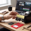 Pamäťová karta Micro SD 1 TB High Endurance Pro MicroSDXC V60 U3 A2 s adaptérom SD Zlatá a čierna do kamery fotoaparátu i mobilu 3