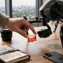 Pamäťová karta ORICO Micro SD 128 GB Čítanie 100 MB/s Zápis 50 MB/s U3 V30 A1 Class 10 Červená a zlatá Na nahrávanie videa 4K UHD 3