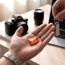 Pamäťová karta ORICO Micro SD 512 GB MicroSDXC Čítanie 180 MB/s Zápis 160 MB/s U3 V30 Class 10 Červená a zlatá Na nahrávanie videa 4K UHD 3