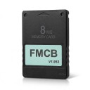Pamäťová karta pre PS2 PlayStation 2 FMCB V1.953 8 MB Čierna Na ukladanie herných pozícií Pre hernú konzolu PlayStation 2 2