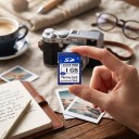 Pamäťová karta SD LEMIWEI Elite Pro 1 GB High Speed 3,3 V S prepínačom Lock Modrá a biela Do fotoaparátu kamery i čítačky kariet 5