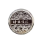 Pamětní mince s čínským drakem 4 x 0,15 cm Sběratelská pozlacená mince s drakem čínského zvěrokruhu Kovová čínská mince pro rok Draka v průhledném krytu 4