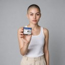 Paměťová karta CompactFlash CF 4 GB 4,2 x 3,6 cm Bílomodrá Pro digitální fotoaparát Na fotografie a data Do zařízení se slotem CF 3