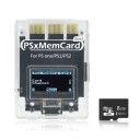 Paměťová karta pro herní konzole PS1 a PS2 s OLED displejem podpora Micro SD až 2 TB virtuální paměť 1 MB až 64 MB port USB-C 3