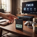Paměťová karta pro PS2 PlayStation 2 FMCB V1.953 16 MB Memory Card Černá Na ukládání herních pozic Pro herní konzoli PlayStation 2 3