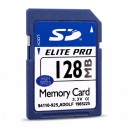 Paměťová karta SD LEMIWEI Elite Pro 128 MB High Speed 3,3 V S přepínačem Lock Modrá a bílá Do fotoaparátu kamery i čtečky karet 2