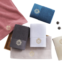 Pamut kéztörlő és arctörlő, nedvszívó, puha, 35 x 75 cm, gyors nedvszívás, több színben, fürdőszobába és sporthoz 14
