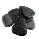 Pană de chitară 0.85 mm cu suprafață antiderapantă din plastic Pană de chitară universal pentru chitară acustică și electrică Control precis 4