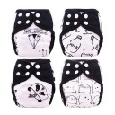 Pañal pantalón con cremalleras 4 uds. 4