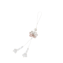 Pandantiv din mărgele cu lotus din rășină Decoratiune decorativă pentru chei, geantă, rucsac Simbol spiritual accesoriu de modă 7