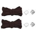 Panglici elastice plate 8 mm 105 cm 1 pereche Încâlțare rapidă fără legare pentru adidași pentru copii și adulți Accesoriu universal 19