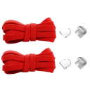 Panglici elastice plate 8 mm 105 cm 1 pereche Încâlțare rapidă fără legare pentru adidași pentru copii și adulți Accesoriu universal 8