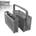 Panier à couverts pour lave-vaissellePanier à couverts pour lave-vaisselle 23,4 x 8,6 x 13,3 cm 23,4 x 4,8 x 13,3 cm Plastique 2 pièces Compatible 1