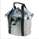 Panier suspendu pliable pour vélo 36×25×24 cm Sacoche de guidon Capacité de 5 kg Sac avant pour vélo pour les courses et le transport d'objets 3