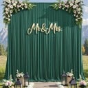 Panneau long étroit comme fond photo sur tige, 75 x 300 cm, polyester fluide pour arche de mariage, décoration de salle et photographie d'événements 6