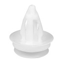 Panneaux de fixation en plastique blancs 50 pcs 3