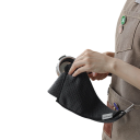 Paño absorbente para baristas 50 x 30 cm Paño profesional de poliéster y nailon con anillo para colgar para equipos de espresso 2