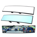 Panoramische auto-achteruitkijkspiegel voor kinderen 180° Antireflecterend blauw glas HD-optiek Nachtelijk rijden Clip-on ontwerp Onbreekbaar 5