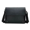 Pánska aktovka z umelej kože 33×24×5 cm Crossbody taška cez rameno Elegantná kancelárska taška Designová bostonská taška na dochádzanie 6