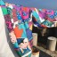 Pánská barevná bunda s japonskými motivy 8