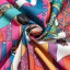 Pánská barevná bunda s japonskými motivy 11