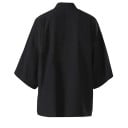 Pánska kimono košeľa Jednofarebné prevedenie Polyester Ľahký voľný strih pre mestský štýl a každodenné nosenie 2