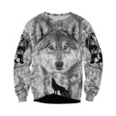 Pánská mikina vlk F84 1