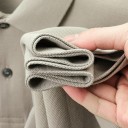 Pánska polokošile s krátkym rukávom Jednofarebné prevedenie Knoflíkové zapínanie Golier Bavlnený materiál Štýlový základ šatníka 5
