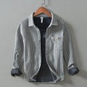 Pánská pruhovaná košile F789 6