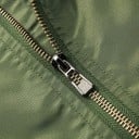 Pánska vetruodolná zimná bunda na zips s kapucňou jednofarebná BAVLNA POLYESTER s kapsami a podšívkou rôzne farby 7