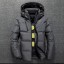 Pánska zimná bunda s kapucňou A1743 5