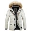 Pánska zimná bunda s kapucňou S52 7