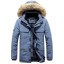 Pánska zimná bunda s kapucňou S52 5